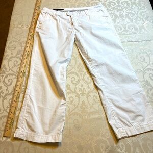 Women's Union White Cropped Pants Size 27